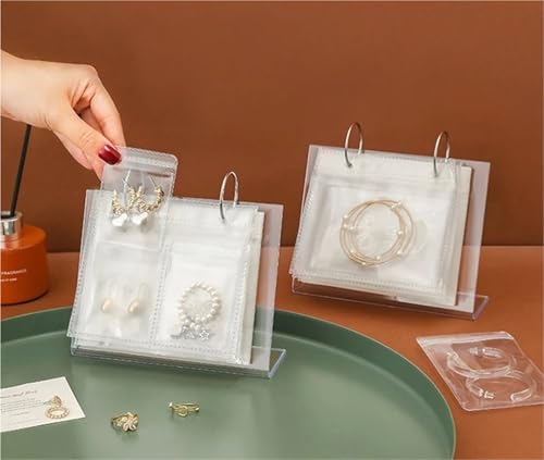 Bolsa transparente antienredos de 34 rejillas para collares 2