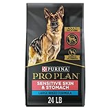 Purina Pro Plan Sensitive Stomach and Stomach Large Breed Dog Food, Salmon Formula - 24 lb. Bag
