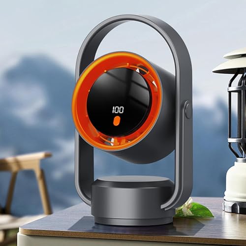 Ventilateur circulateur d'air de table silencieux pour bureau et voyage - 4