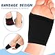 YUYTE Spreizfußbandage mit Pelotte, Fußgewölbestütze, Unisex-Kissen Schuh Einlegesohlen Pads Orthese Silikonfüße Fußgewölbe Unterstützung Kompressionsbogenhülsen Fußentlastungskissen