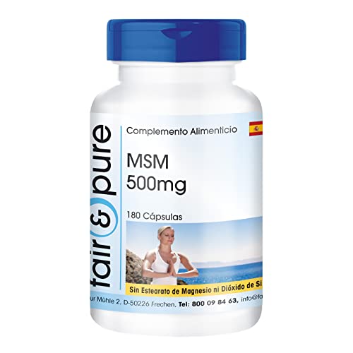 Fair & Pure MSM 500mg Cápsulas