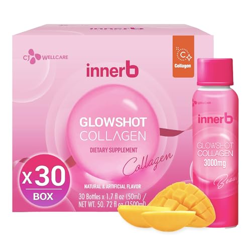 CJ Wellcare Innerb Glowshot Collagen, 50.7 fl oz, 3,000mg