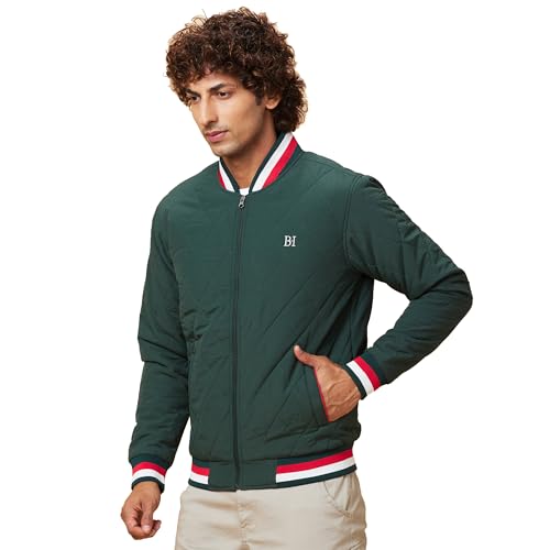 Image of Being Human Grey Regular Fit Men's Jacket Clothing