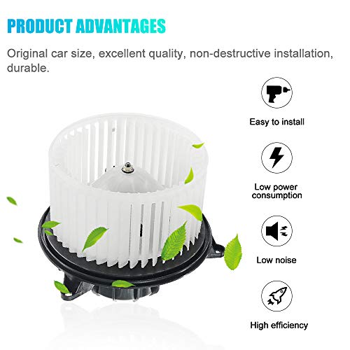 Image of AC Heater Blower Motor for 2009-2017 Ford Expedition 2009-2014 Ford F150 2009-2017 Lincoln Navigator Replaces # 700237 AL1Z19805A 75873