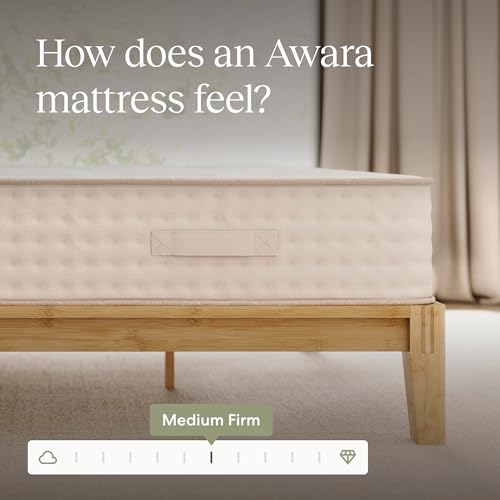 Image of Awara Essential Hybrid Full Mattress 10 Inch - Supportive Natural Latex - Breathable Wool-Quilted Cover- Fiberglass-Free - 365-Night Trial