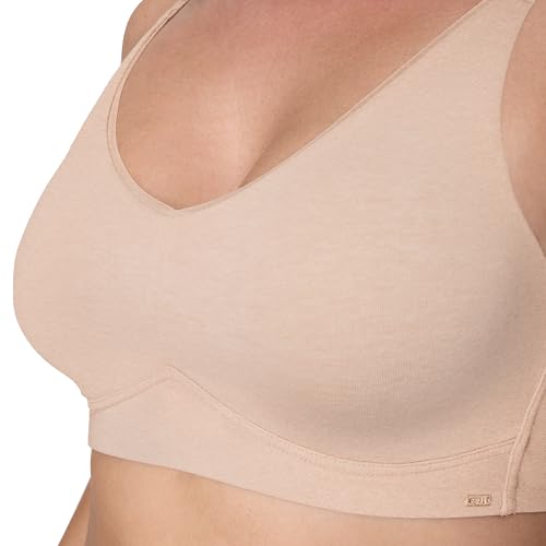 Bali Wireless, Cotton Collection Full-Coverage Bra for Women, Moisture-Wicking, Convertible Straps4