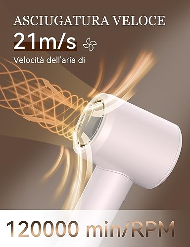 Vetrineinrete® Asciugamani Elettrico Automatico A Parete Con Sensore Ad Aria Calda Asciuga Mani - Foto 9