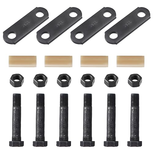 Image of Trailer Axle Shackles Kit: Trailer Shackles with Trailer Shackle Bolts, 2-5 /8 inch Trailer Shackle Straps (262), Used On Dual-Axle Systems And All Triple-Axle Systems