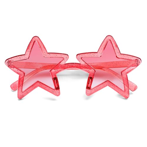Image of VANLINKER Colorful Star Shape Sunglasses lovely cute sun glasses Party Glasses VL9839