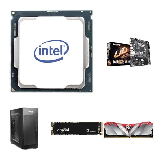 Image of Intel PC Bundle - 10th Gen core i3-10105 with Gigabyte H410 Motherboard & Integrated Graphics (8GB DDR4 RAM /500GB NVME SSD)
