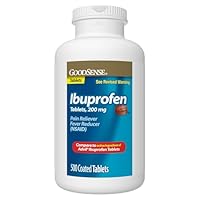 GoodSense Ibuprofen Tablets - 200 mg - Fever Reducer & Pain Relief for Body Aches, Headache, Arthritis Pain, Menstrual Cramps, 500 Count