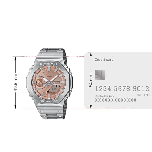 Image of Casio G-Shock GM-B2100AD-5ADR Bluetooth Analog-Digital Orange Dial Men (G1629)