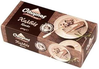 Greek Cocoa Halva by Olympos - Super-soft Greek Sesame-based snack, 400g (B08WYB55HH)