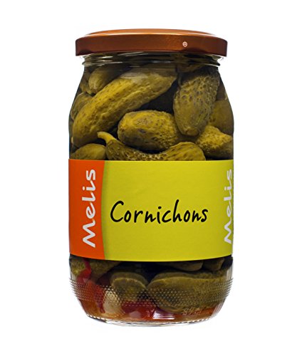 Melis Cornichons Pickles 720 ml (paquete de 3)