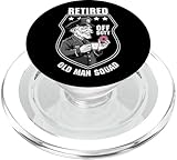 Photo Gallery distintivo ufficiale di polizia in pensione divertente old man squad cop donut popsockets popgrip per magsafe Photo Gallery distintivo ufficiale di polizia in pensione divertente old man squad cop donut popsockets popgrip per magsafe