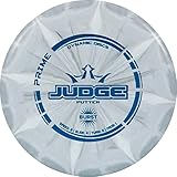 Dynamic Discs Prime Burst Judge Disc Golf Putter, Men and Women Frisbee Golf Putter, 170g Plus, Beaded Throwing Frisbee Golf Putter, Stable Disc Golf Flight, Stamp Color Will Vary, Gray