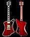 WestCreek Mirage Solid Body Electric Guitar, Mahogany Body, Maple Neck, Rosewood Fretboard, Rounded End Frets, Bone Nut (Red)