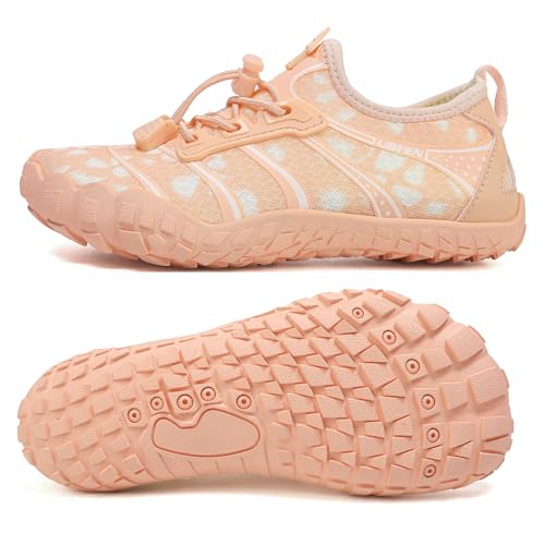 Image of UBFEN Kids Water Shoes for Boys Girls Quick-Dry Swim Aqua Socks | Lightweight, Barefoot-style, Perfect for Water parks, Beach, Pool, Kayak, Creek Hiking, Camping, Toddler, Little Kid, Big Kid