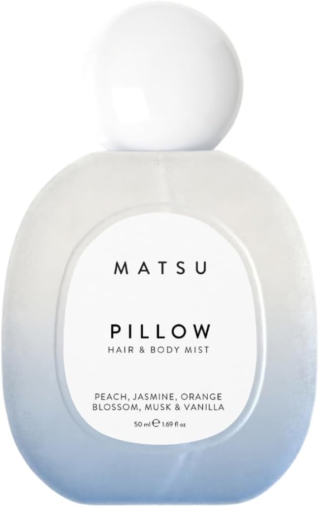 MATSU Pillow Saç ve Vücut Misti Beyaz Misk & Soft Çiçeksi Notalar Dingin ve Saf Konfor 50 ml