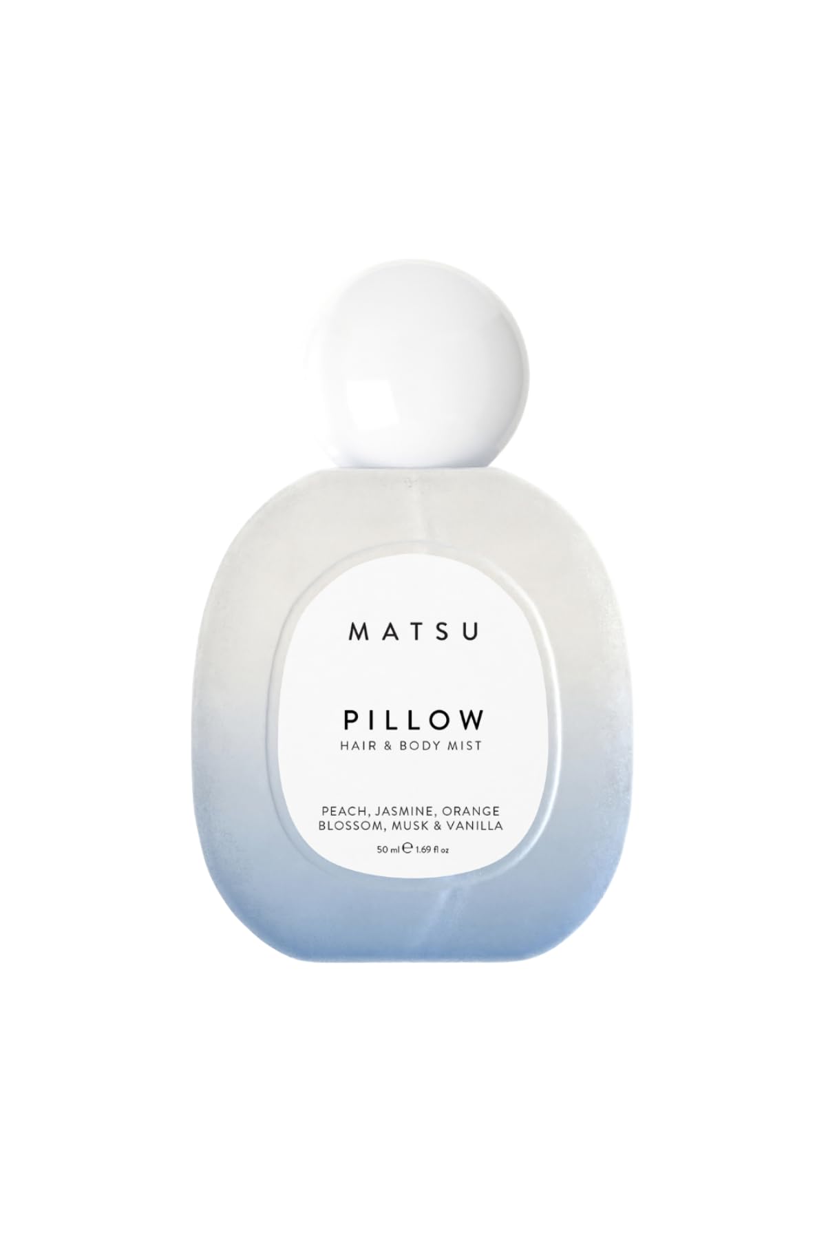 MATSU Pillow Saç ve Vücut Misti Beyaz Misk & Soft Çiçeksi Notalar Dingin ve Saf Konfor 50 ml