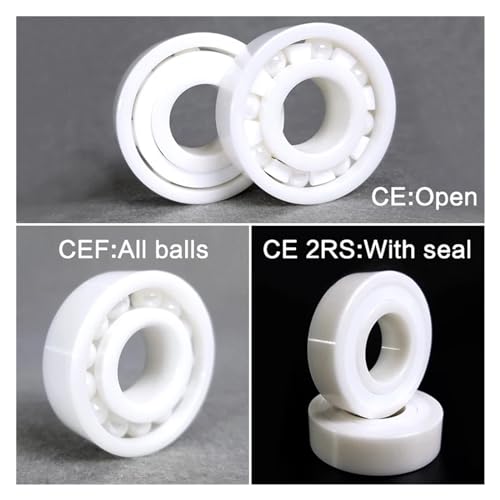 Roulement à billes céramique 6902-2RS Zircone étanche cage série 6900 - 3