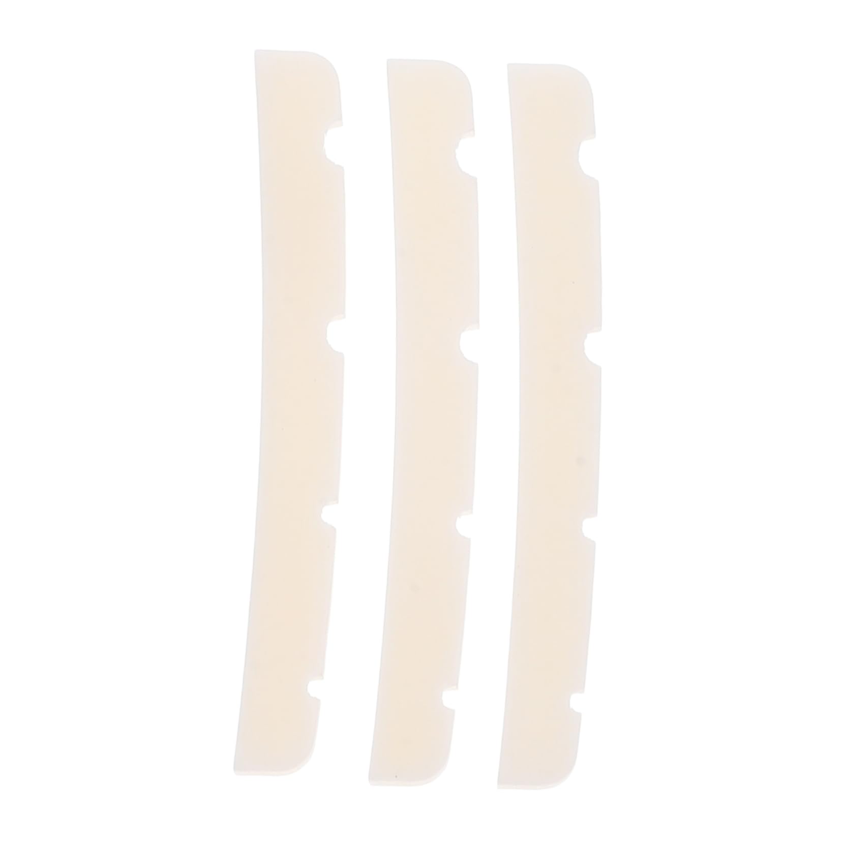 Yardwe Bridge Nut Set Professional Guitar String Nuts for Enhanced Tone and Durability