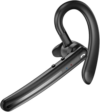 Wireless Earphone Ear-Hook Headphone Boom Mic Compatible with Cricket Dream 5G/Ovation 2, Handsfree Single Headset Over The Ear Earbud