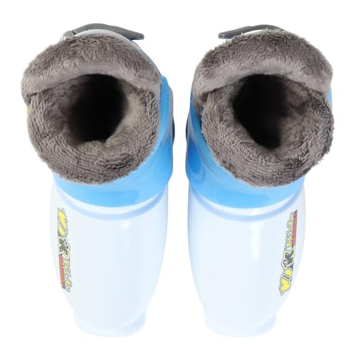 ゲン(GENFACTORY) ジュニア スキーブーツ 10K WT/BLU