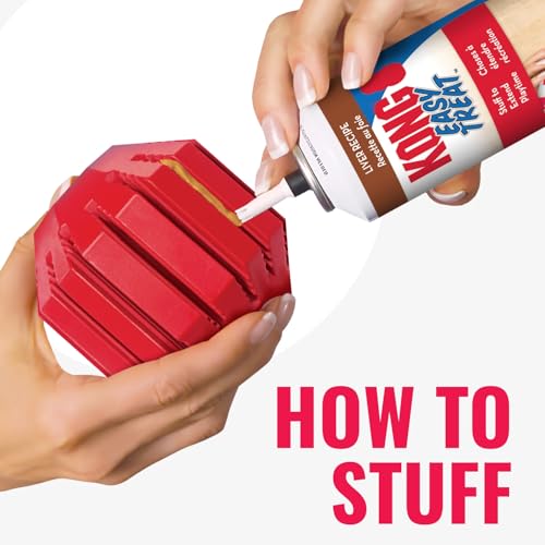 image for KONG Stuff-A-Ball - Durable Chew Toy for Dogs - Natural Rubber Dog Toy