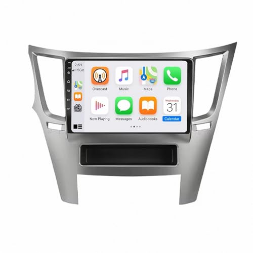 Pantalla Carplay coche para solucionar la falta de navegación en Subaru 2009-2014