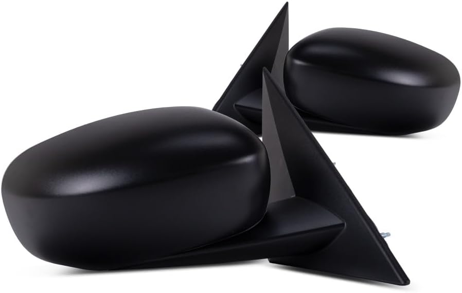 For Dodge Magnum Door Mirror 2005 2006 2007 2008 Driver and Passenger Side Pair Textured Power Heated Non Folding CH1320295