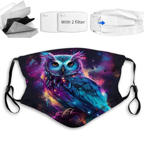 Unisex Comfortable Filter Sponge Windproof Mask Printed,Mouth Cover,Face Mask Reusable Washable Cloth Adult 621