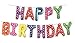Produktbild TopTen Happy Birthday Folienballon Schriftzug XXL mehrfabig zur Dekoration Ihrer Geburtstagsparty Geburtstag Kindergeburtstag (Bunt)