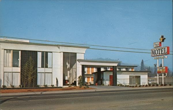 Wiitala's Rega Lodge Motel Grants Pass, Oregon OR Original Vintage Postcard