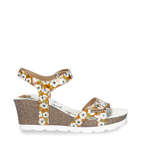 Panama Jack Sandalias para mujer Julia Garden Wedge, Vintage B3, 41 EU