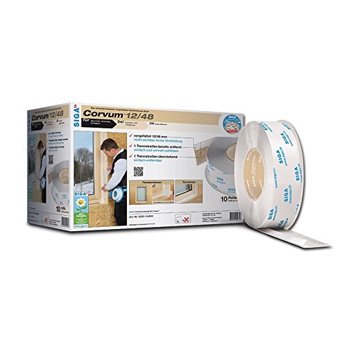 Preisvergleich Produktbild Siga Corvum 12 / 48 Hochleistungs-Klebeband Dachbremsfolie 25m