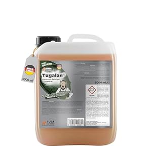 Tuga Chemie Tugalan Werkstattreiniger Konzentrat – Kraftvoller Industrie- & Werkstattreiniger gegen Öl, Fett & Schmutz – Hochkonzentriert, Vielseitig Einsetzbar – 5 L Kanister – Made in Germany