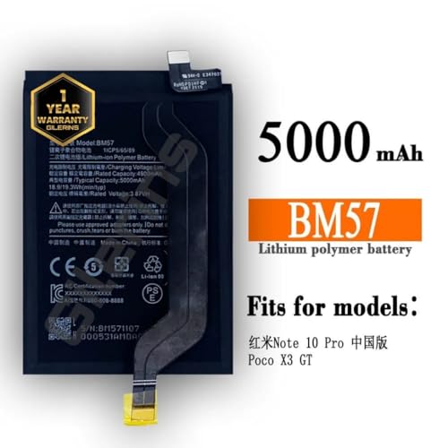 Image of Original BM57 Battery for Redmi Note 10 Pro / 10 Pro Max Battery with 1 Year Warranty****(K295)