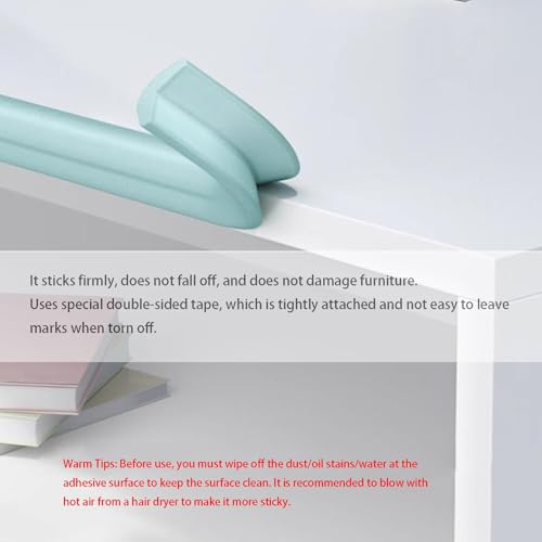 Protectores de bordes de espuma autoadhesivos, tiras de seguridad multifuncionales para muebles, camas, armarios, escaleras y mascotas, solución a prueba de niños y seguridad en el hogar