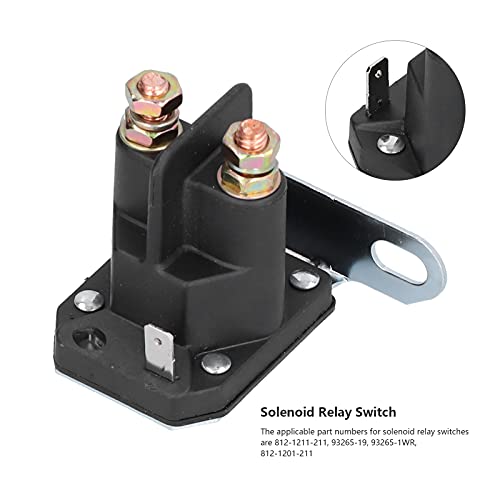 Interruptor de relé solenoide, interruptor de relé terminal de latão 3 V para snowmobile para ATV pa