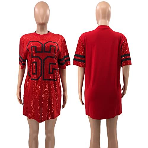 Image of PORRCEY Juniors Short Sleeve Sequin Funny Dress Shirts