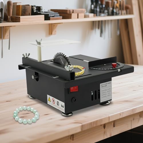 Petite scie de table à angle réglable et bloc d'alimentation 7 vitesses - 5