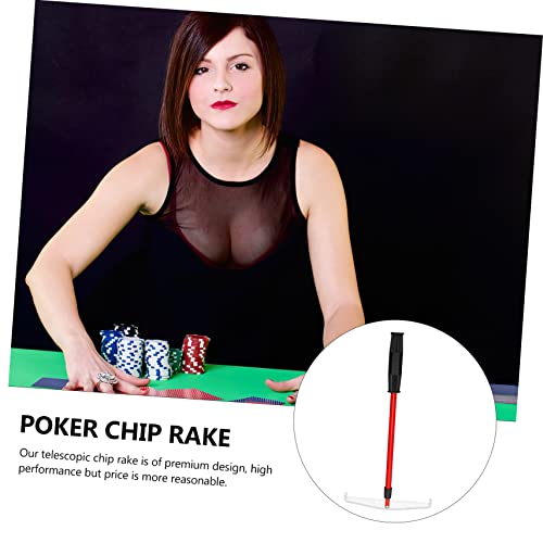 Wakauto 3 Peças Chip Stick Jogo Ferramenta De Coleta De Chips Ancinho De Cinzas Para Grelhas Poker C