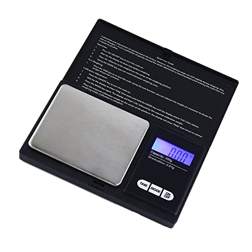 Báscula digital mini de alta precisión 200g/0.01g BestAlice miniatura 6