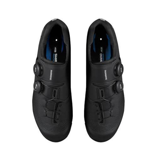 SHIMANO SH-RC703 Tênis de ciclismo, Preto, 12-12.5