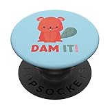 Dam It | Funny Beaver Cute Kawaii Gag Pun