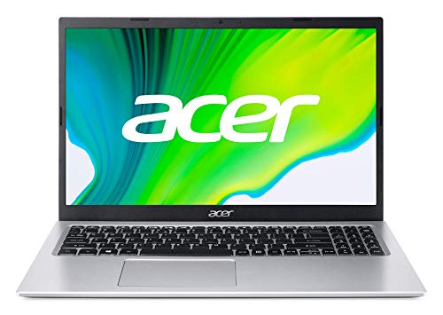 Acer Aspire 1 A115-32-C8JG - Ordenador Portátil 15,6” Full HD LCD (Intel Celeron N4500, 8 GB RAM, 128 GB eMMc, Intel UHD Graphics, Windows 11 Home en Modo S), Color Plata, Teclado QWERTY Español