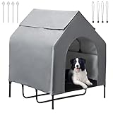 42" Dog House Outdoor for Extra Large Dogs