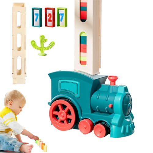 Set di trenini per bambini, trenino automatico | Modello di vagone elettrico per treni a posa automatica - Modello di vagone ferroviario con luci e suoni di simulazione per il ricordo del compleanno d