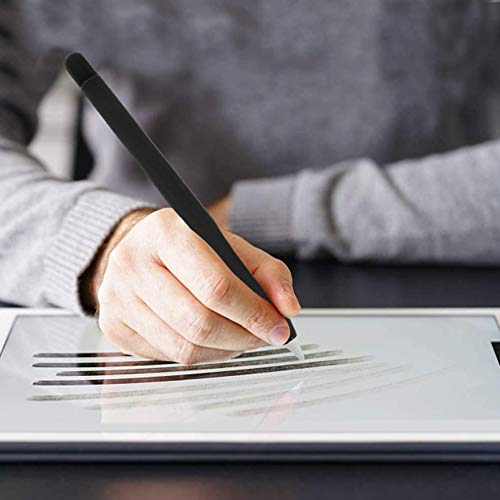 UKCOCO Touchscreen-Stifthülle Schwarz Schale Kompatibel für iPencil Generation Herbst Herbst Halter Abdeckung Hülse Nib Abdeckung Nicht- Grip Zubeh?r- Silikonform Stiftabdeckung – Bild 5